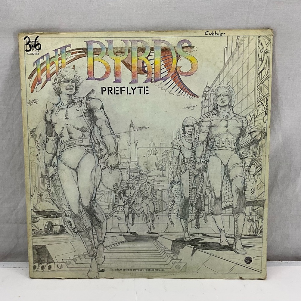 The Byrds Preflyte LP Columbia Records